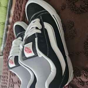 Vans Black and White Sneakers